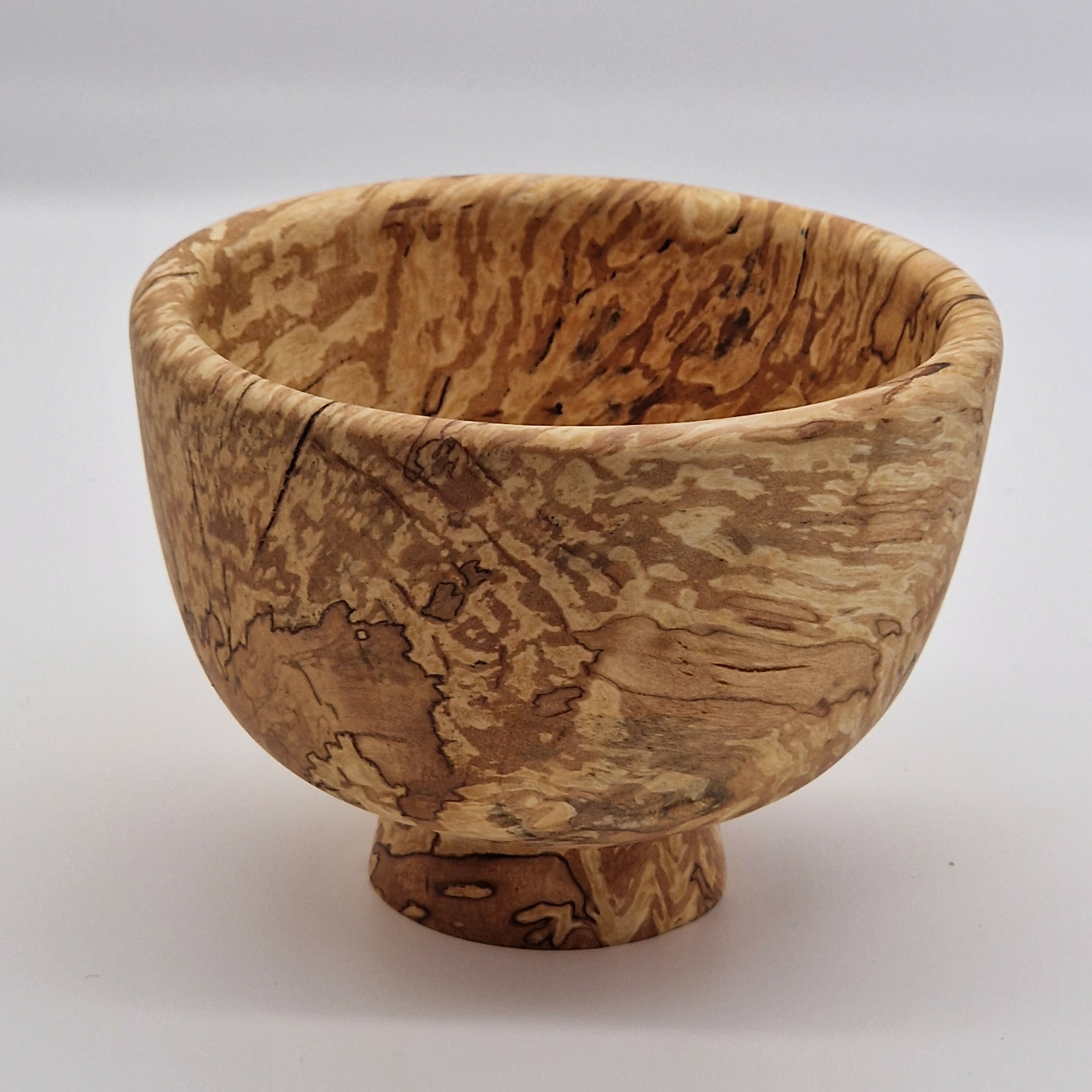 Hand Turned Small Japanese Style Bowl made from Silver Birch Wood