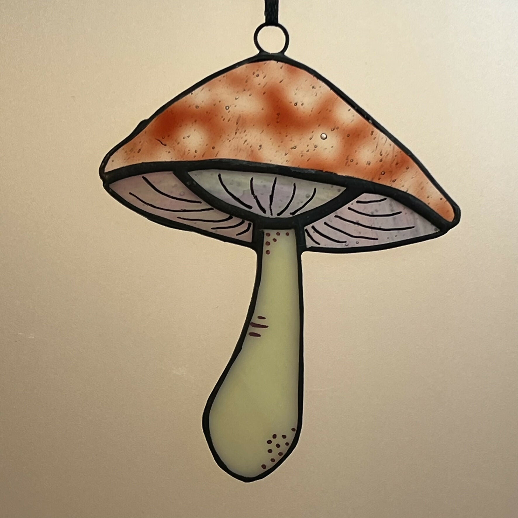 Stained Glass Mushroom/Toadstool Suncatcher