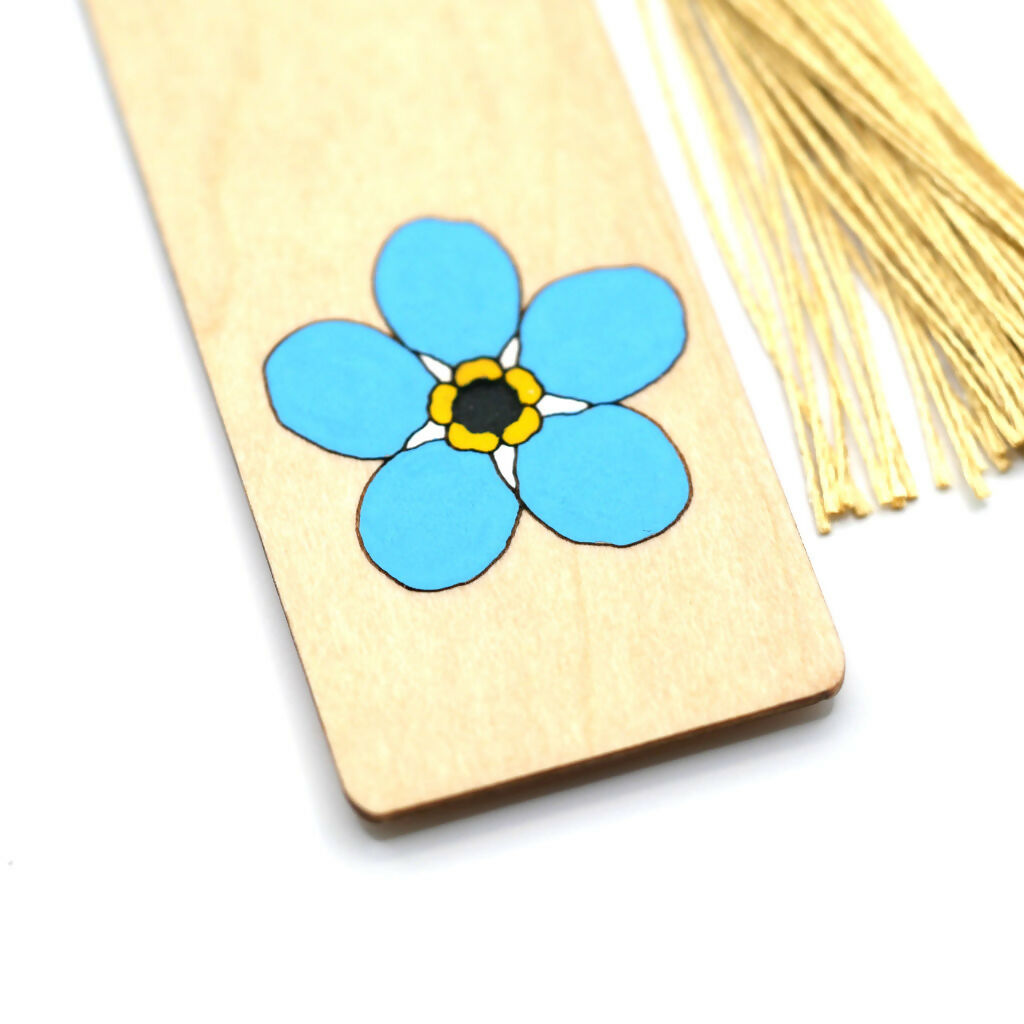 Forget Me Not Bookmark