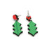Holly Drop Stud Earrings