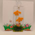 Fused Glass Flower Card
