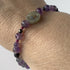 HEALING CRYSTAL & STERLING SILVER THIRD EYE CHAKRA BRACELET WITH AROMATHERAPY BEADS