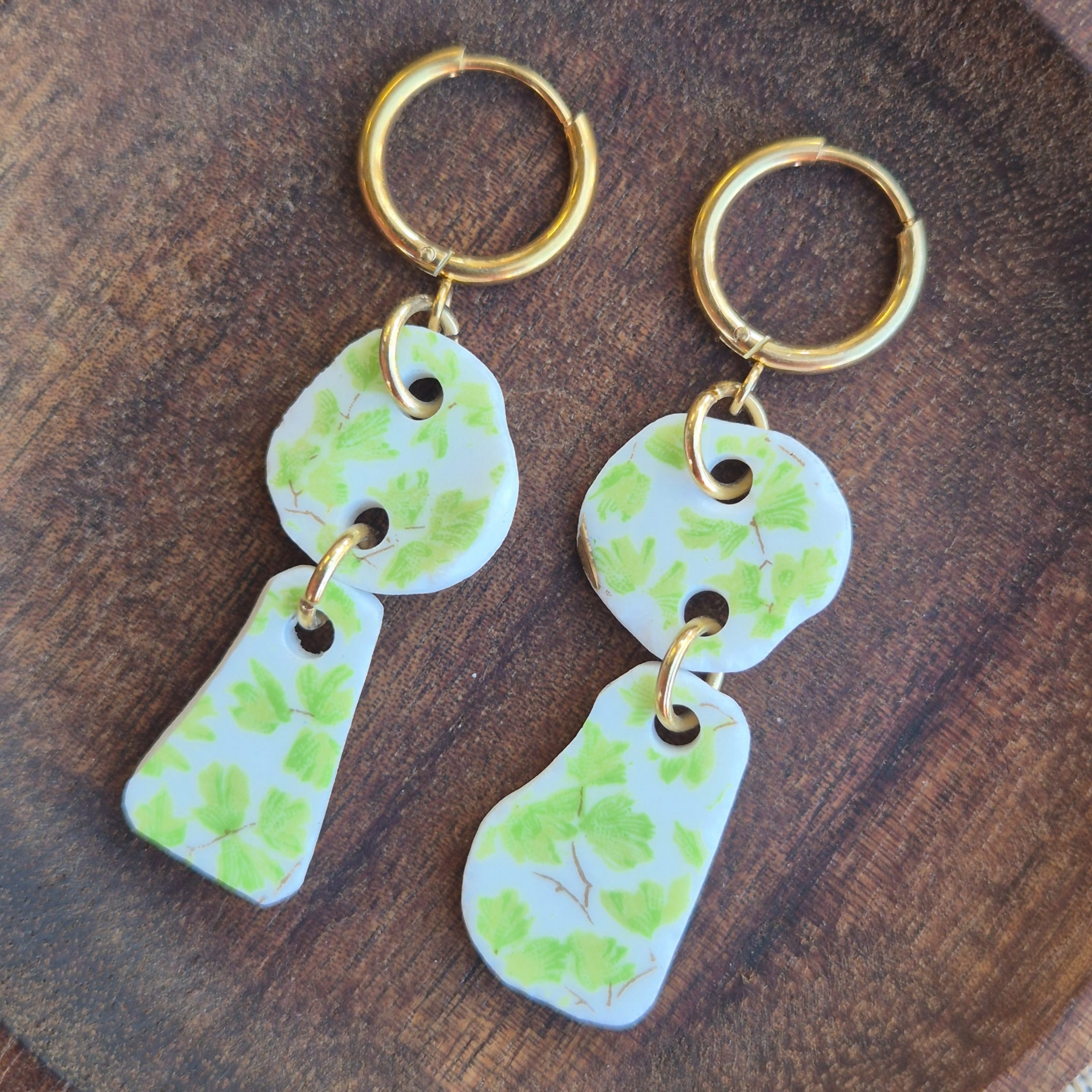 Recycled Ceramic Earring