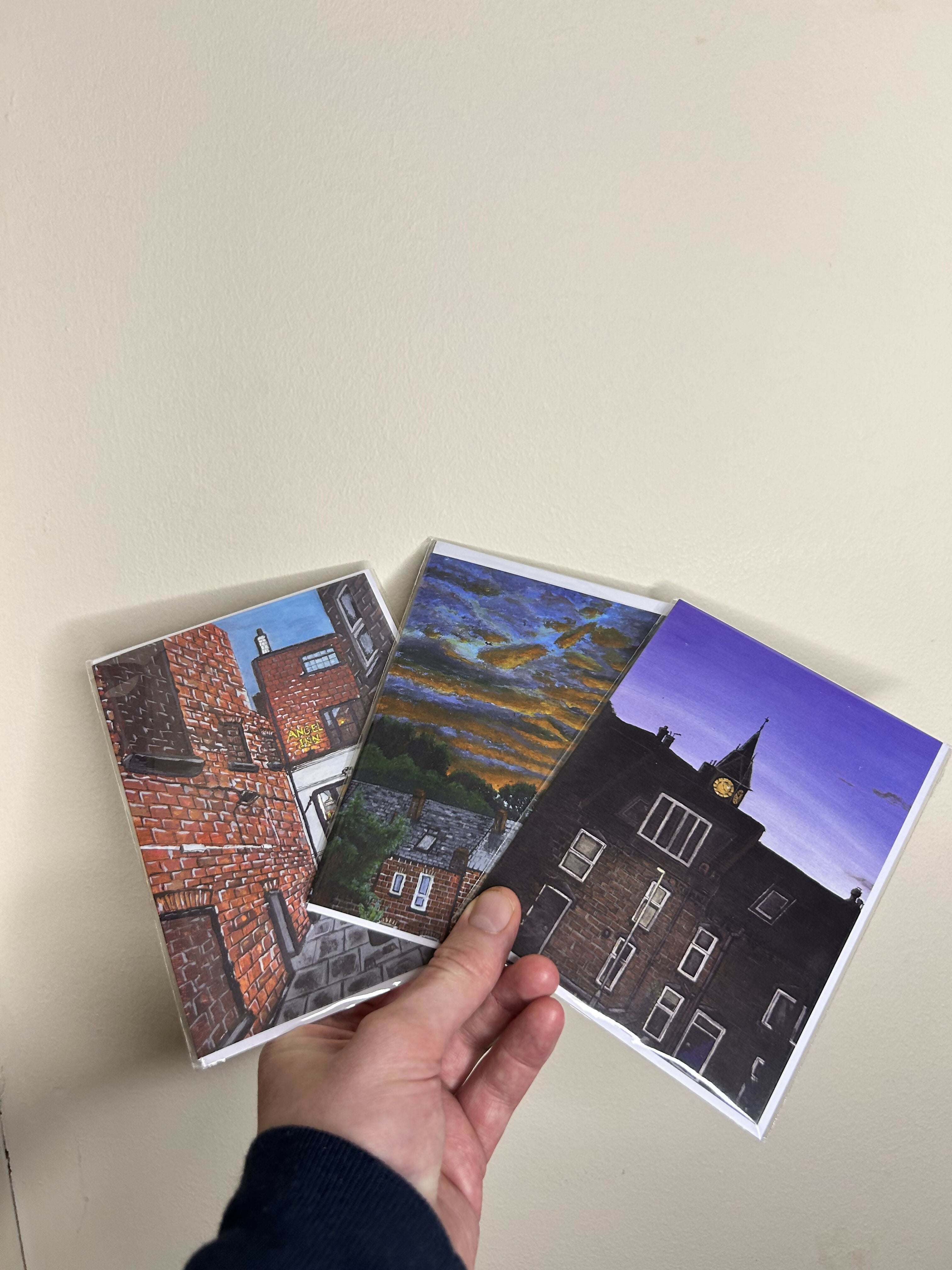 Red Brick of Yorkshire card bundle