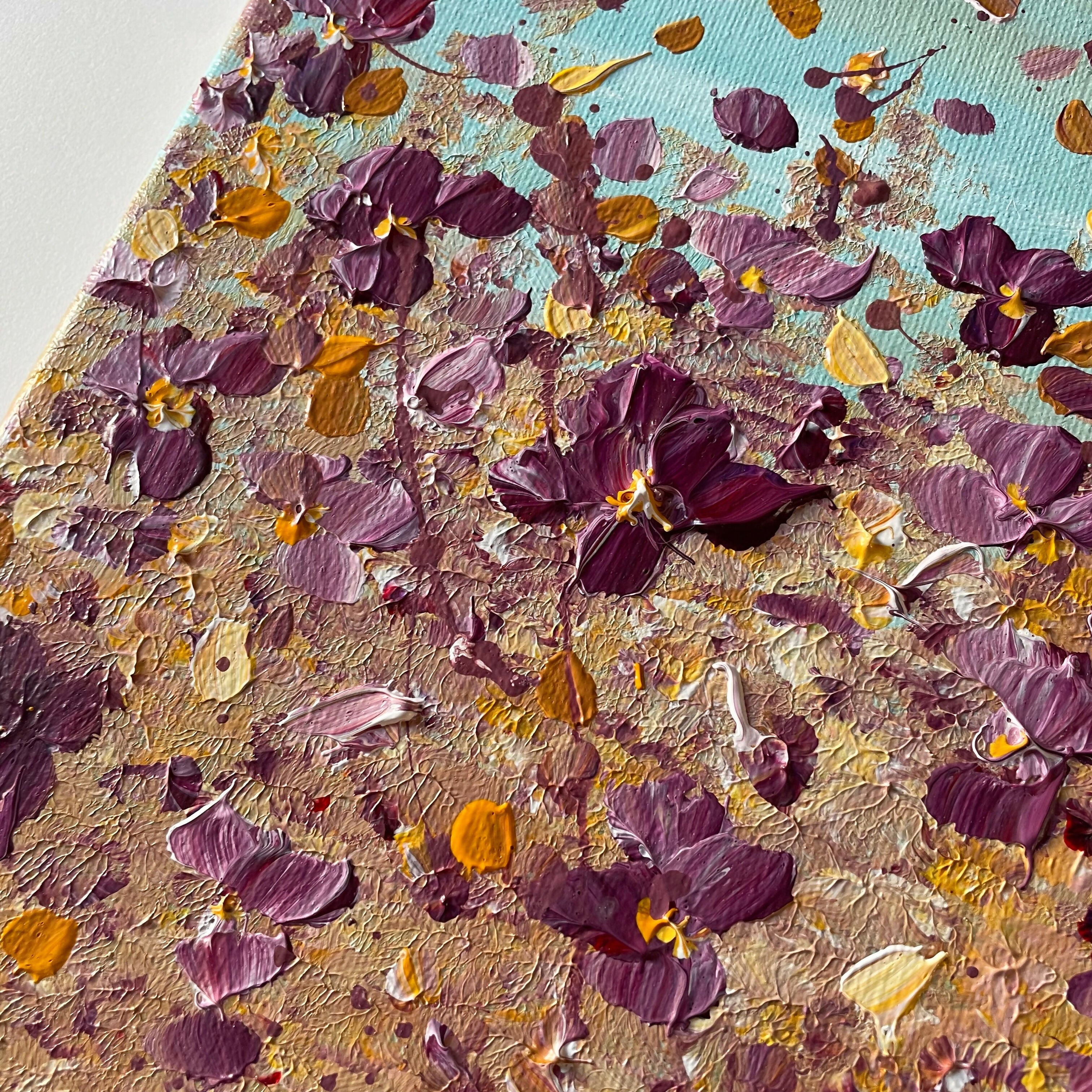 Harvest Meadow- Original Acrylic Painting