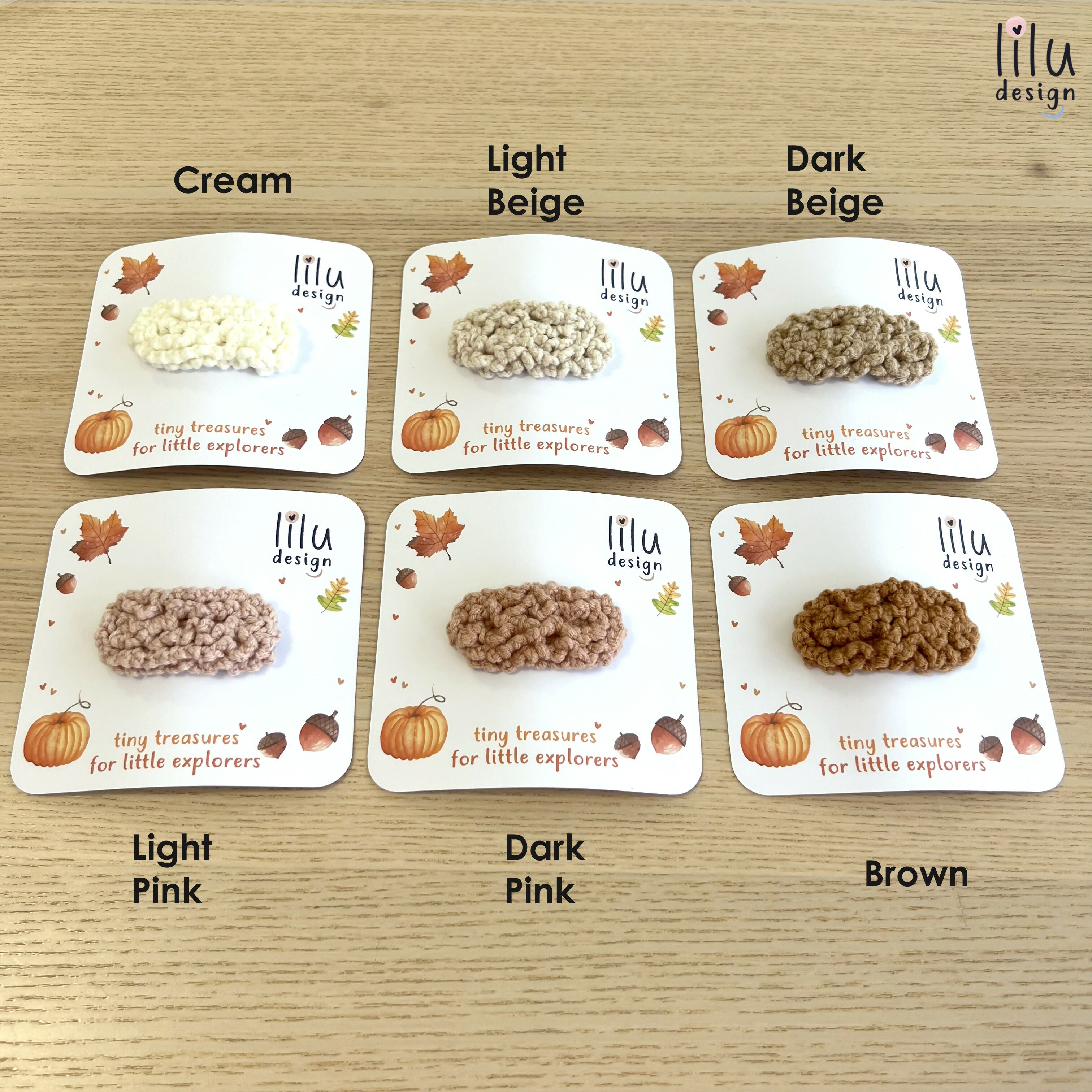 Crochet Hair Clip - Fluffy