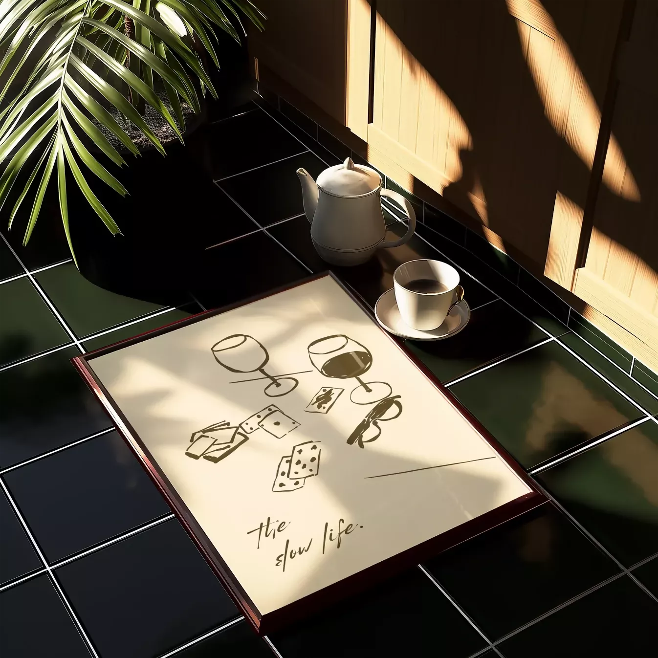 THE SLOW LIFE WALL ART PRINT