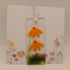 Fused Glass Flower Card