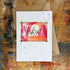 Abstract Lover Card in Pink
