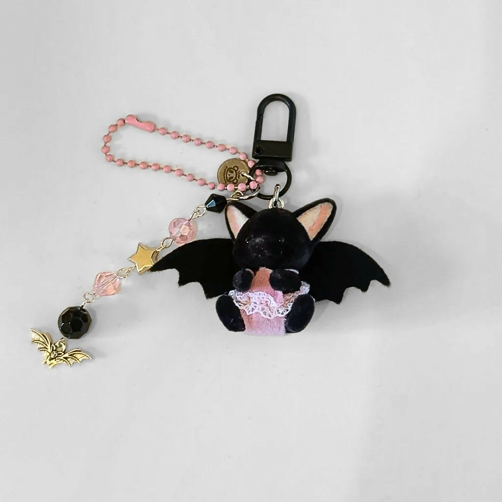 Bat Baby Halloween Trinket Keychain