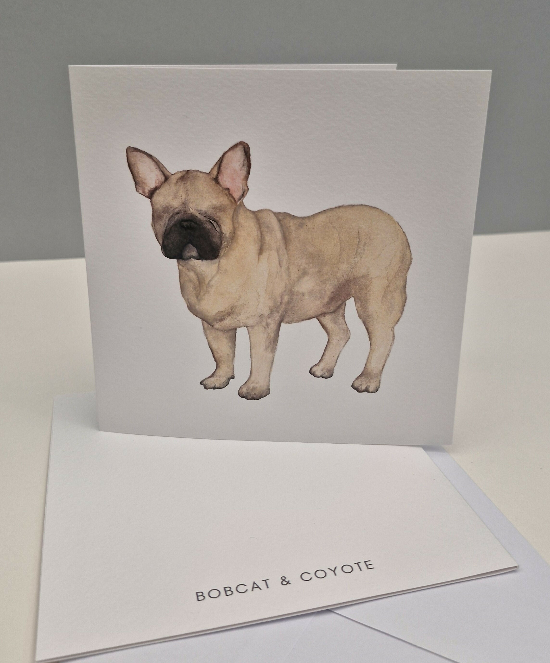 French Bulldog Greeting Card