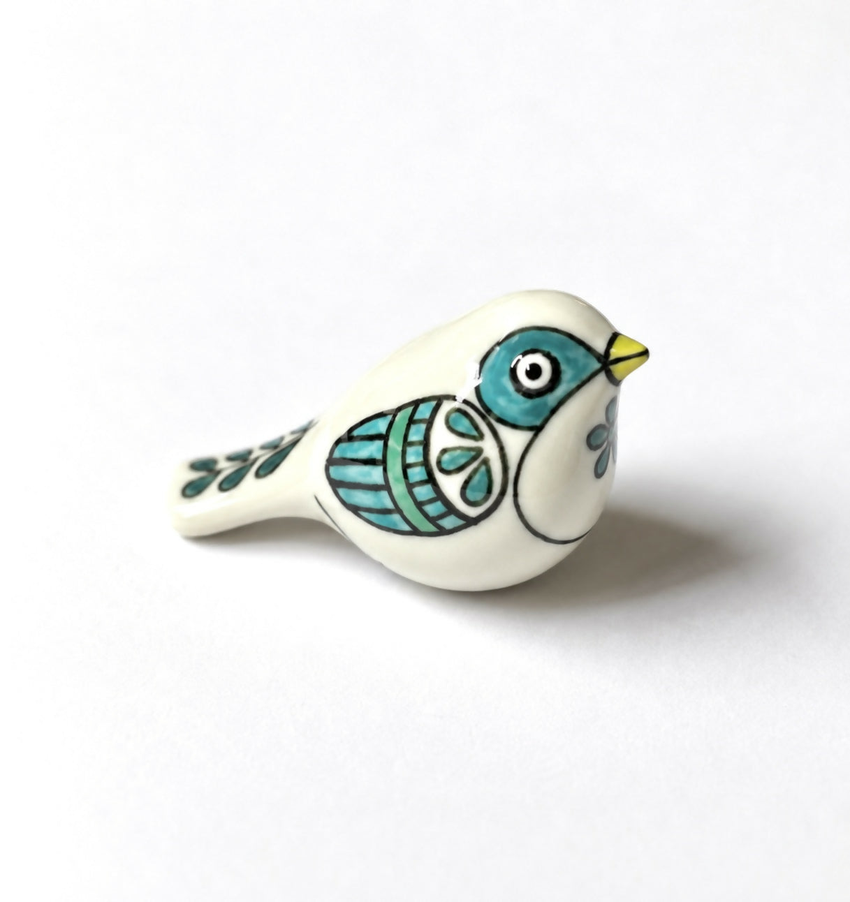 Round Porcelain Bird