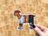Grunge Goat Vinyl Sticker