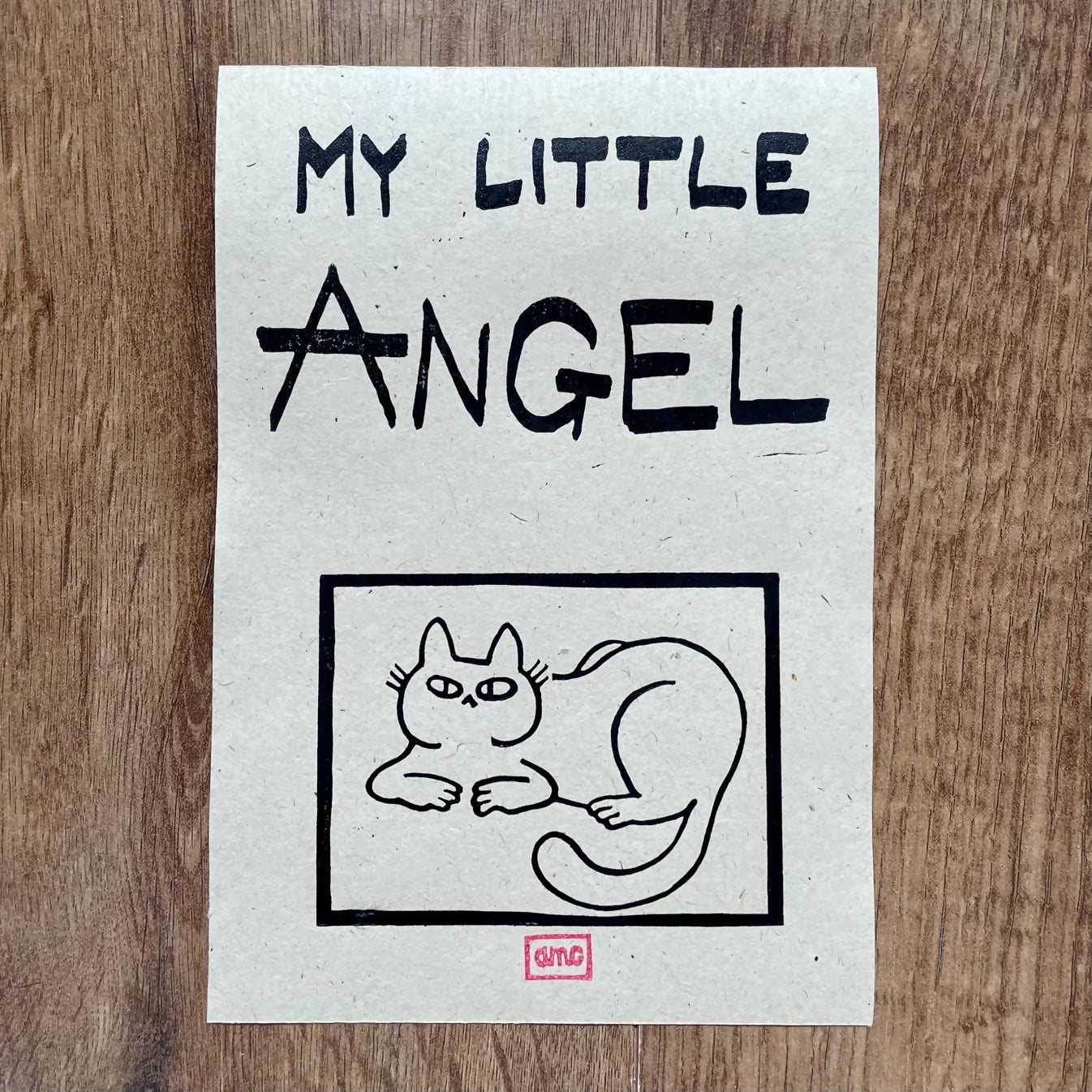 Paint Your Own Pussycat Print