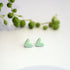 Saltburn Heart Stud Earrings - Handmade Polymer Clay - Polly Plant