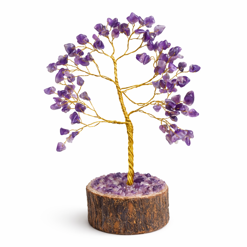 Ameythst Crystal Tree