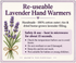 LAVENDER HAND WARMERS