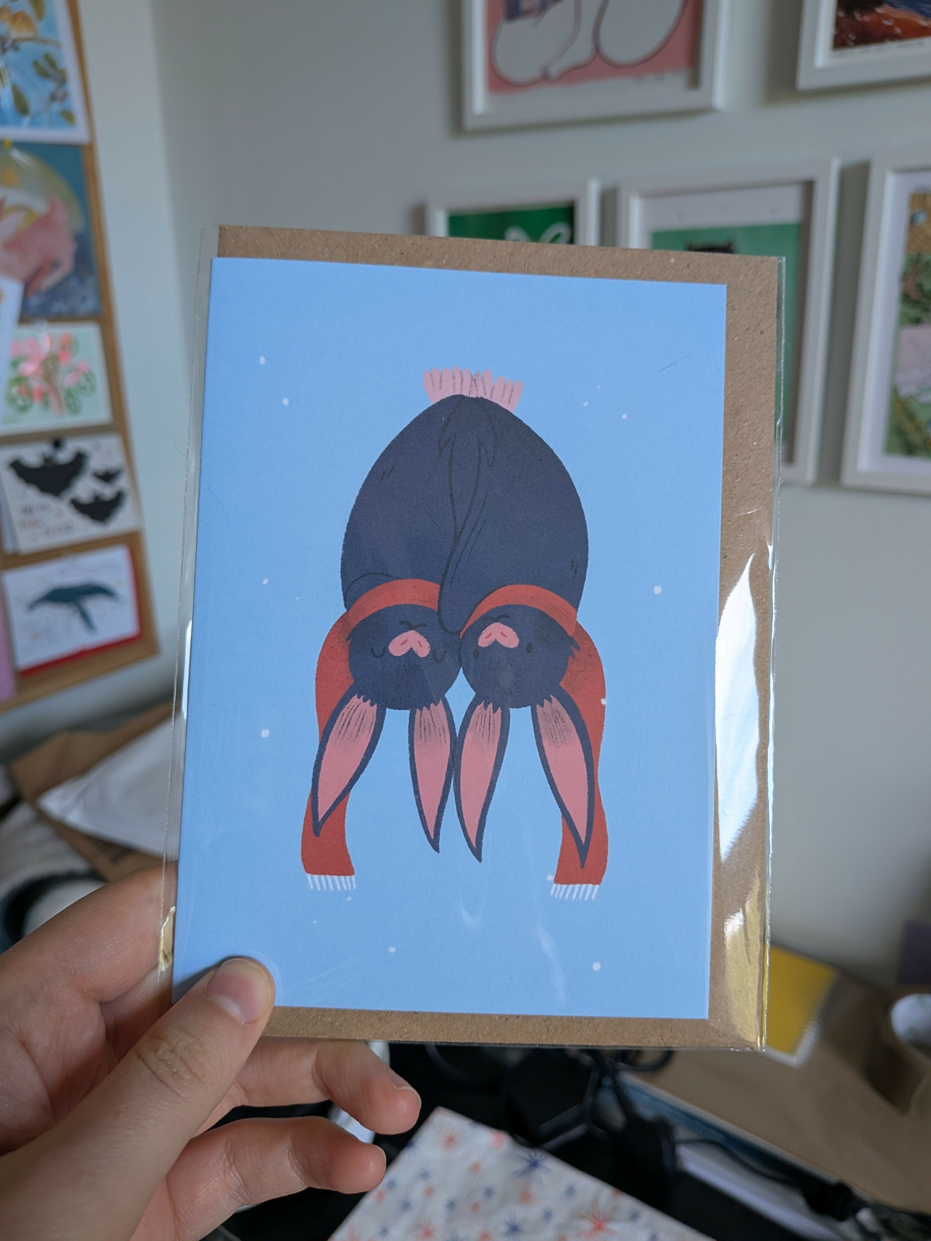 Bats - Christmas Card