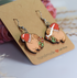 Christmas Capybara Earrings