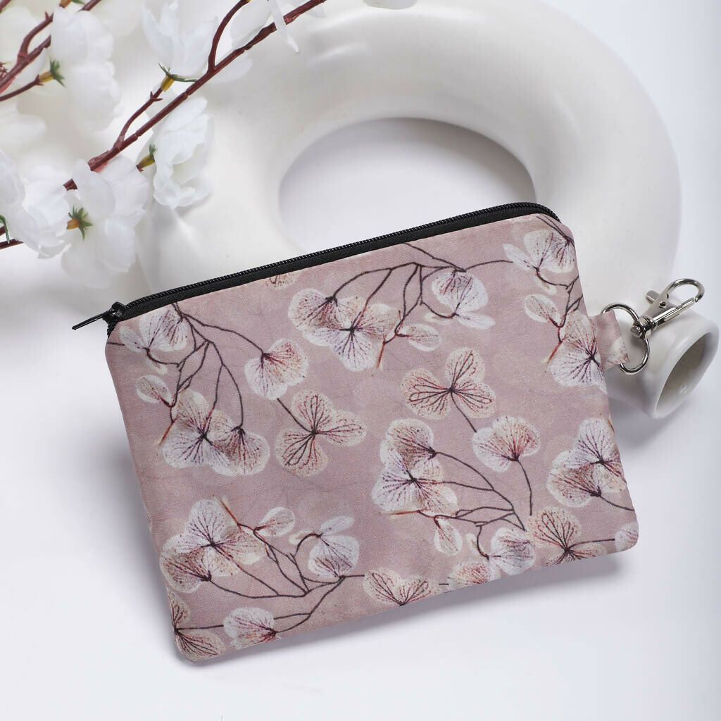 Silk Zipped Coin Purse | Elegant & Functional | Art & Soul