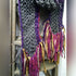 LILAH CHUNKY HANDKNITTED SCARF WITH TASSELS