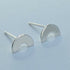 ‘Somewhere’ Sterling Silver Tiny Rainbow Stud Earring