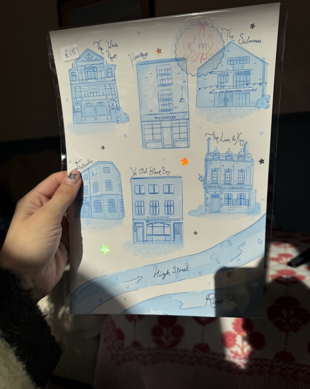 Hull Old Town Pubs Print