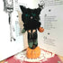 Cat On Pumpkin Ornament
