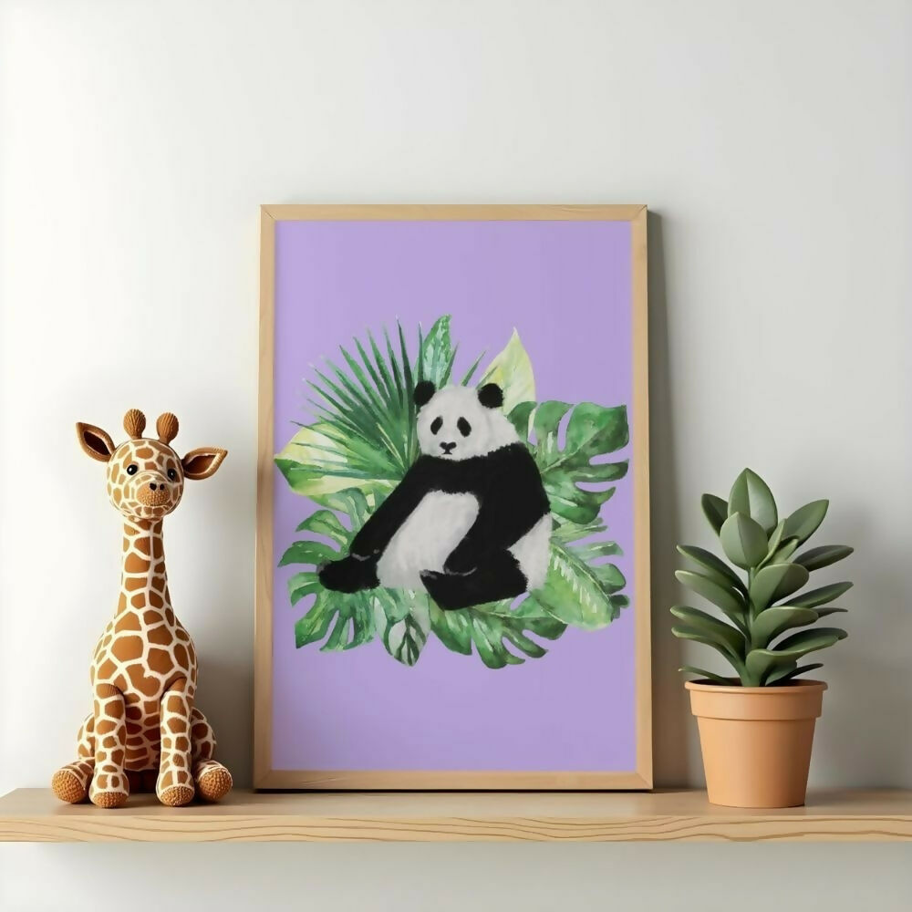 Panda Jungle Print