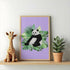 Panda Jungle Print