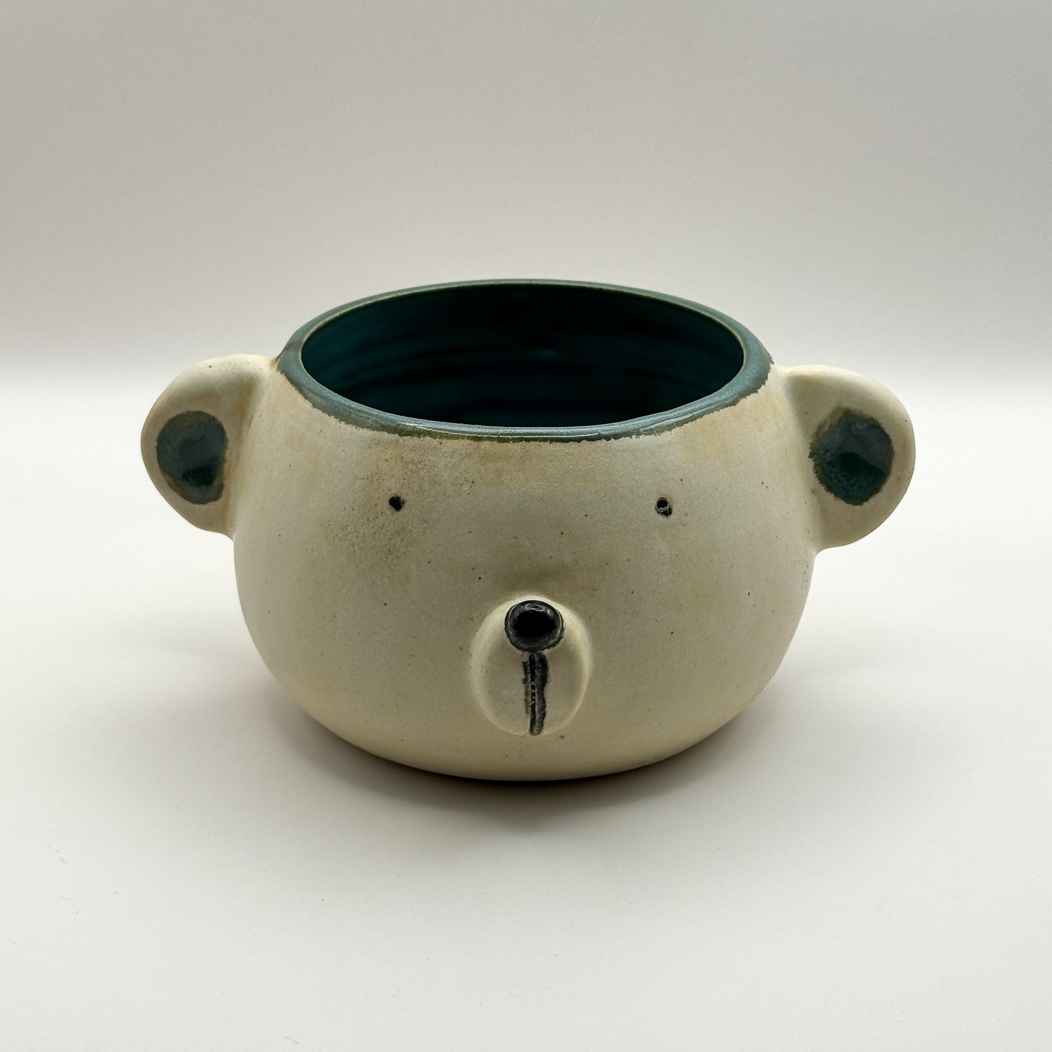 Handmade Light Bear Ceramic Cup