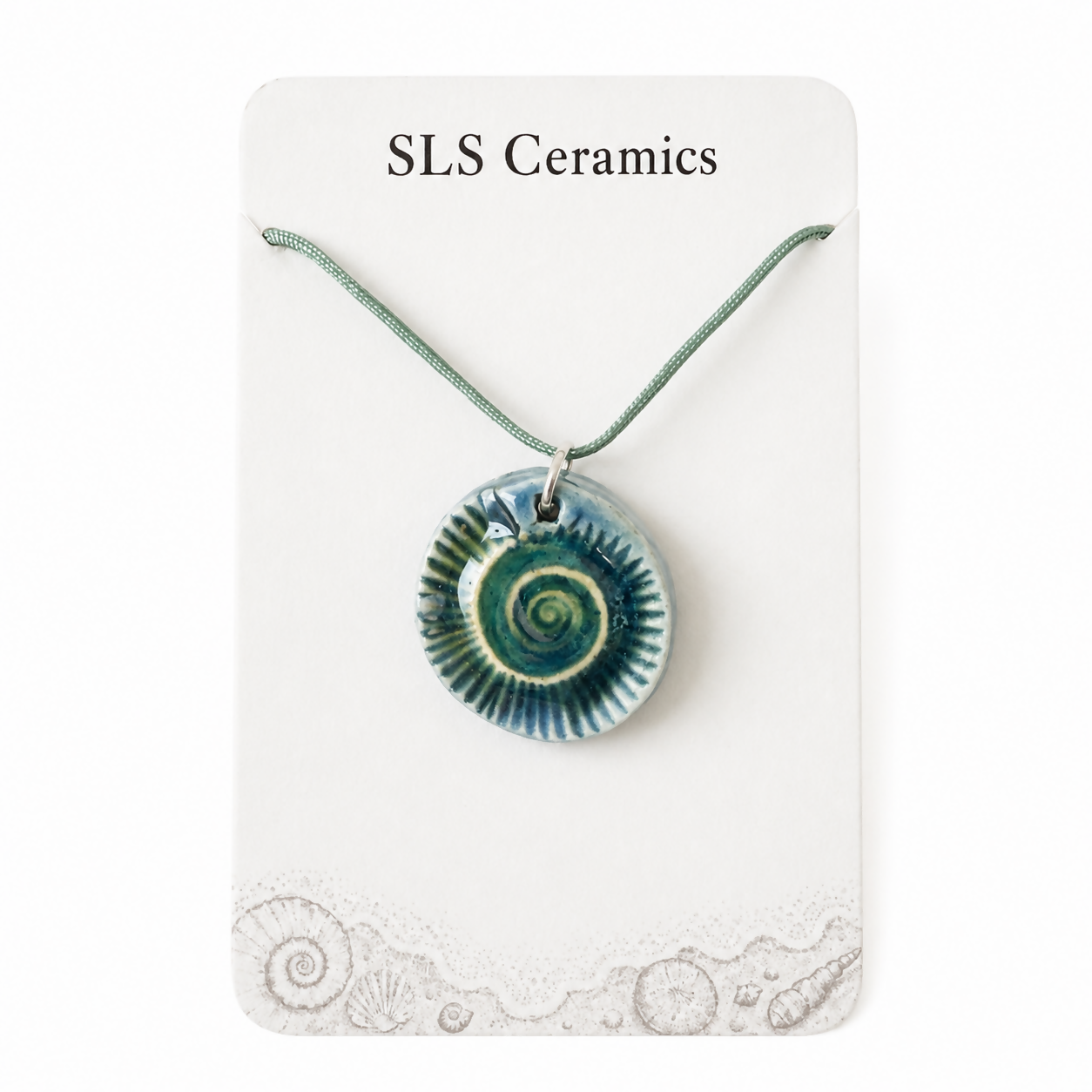 Porcelain Pendant Necklace