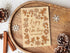 Gingerbread Pastel Christmas Card A6