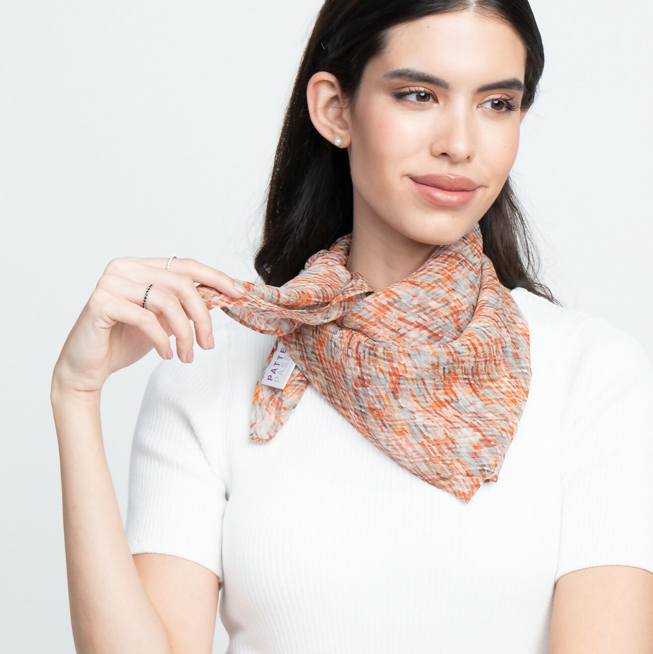 Chiffon Silk Neckerchief | Versatile & Stylish Accessory | Art & Soul