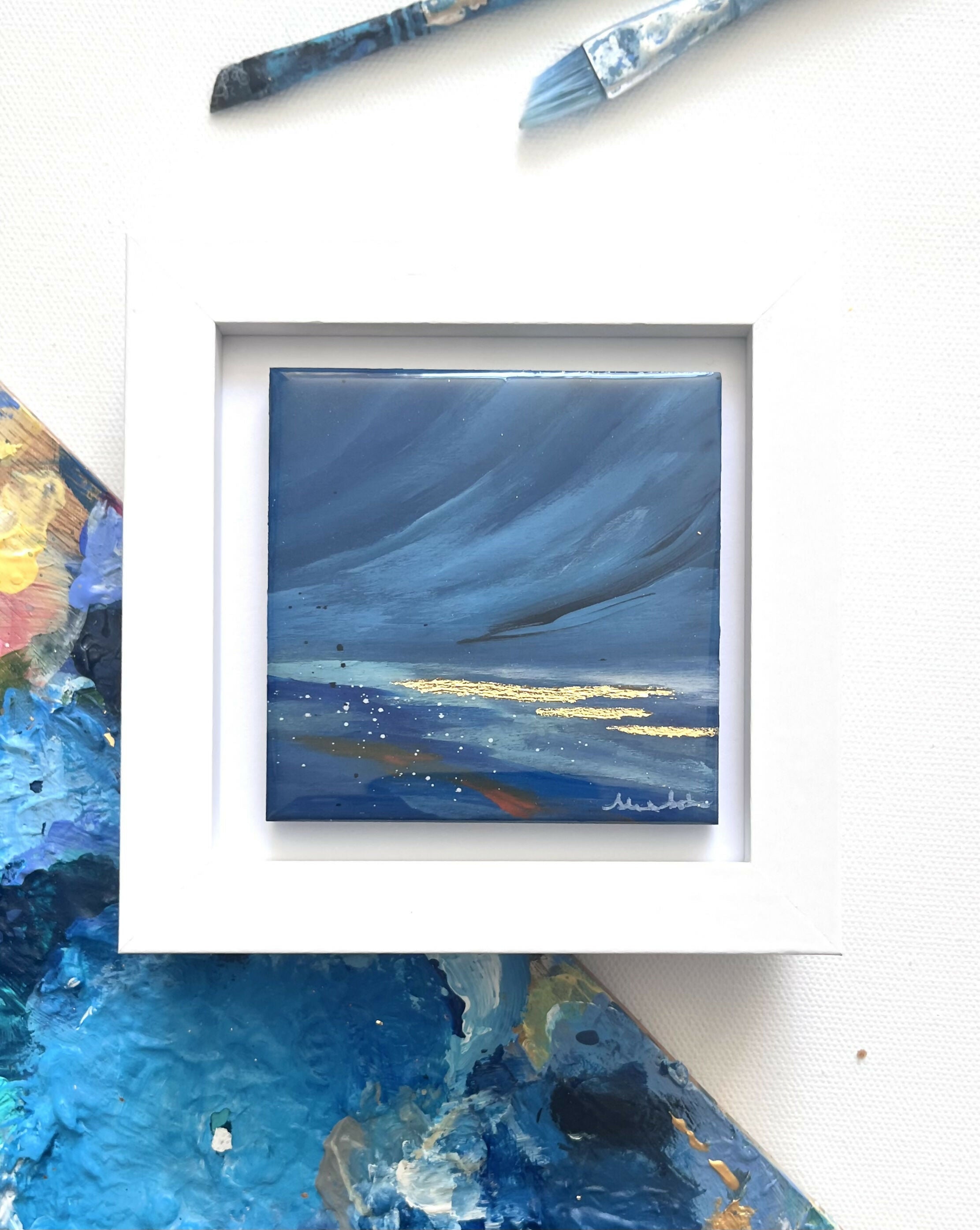 Dark Night II Mini - Original Painting