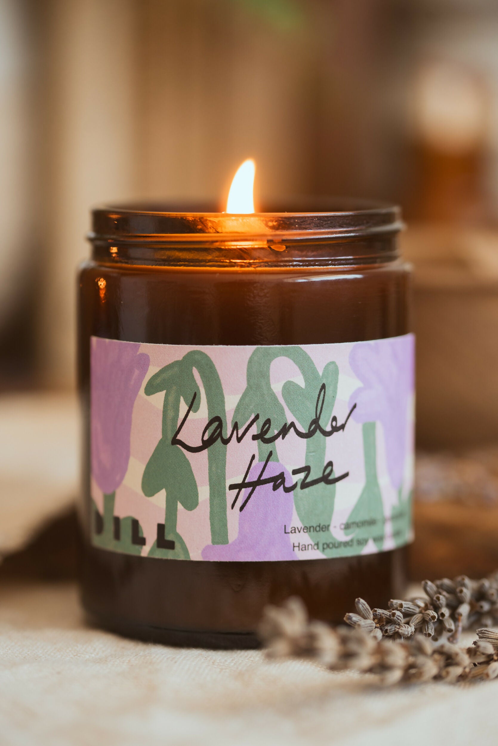 Lavender Haze - Soy Wax Candle