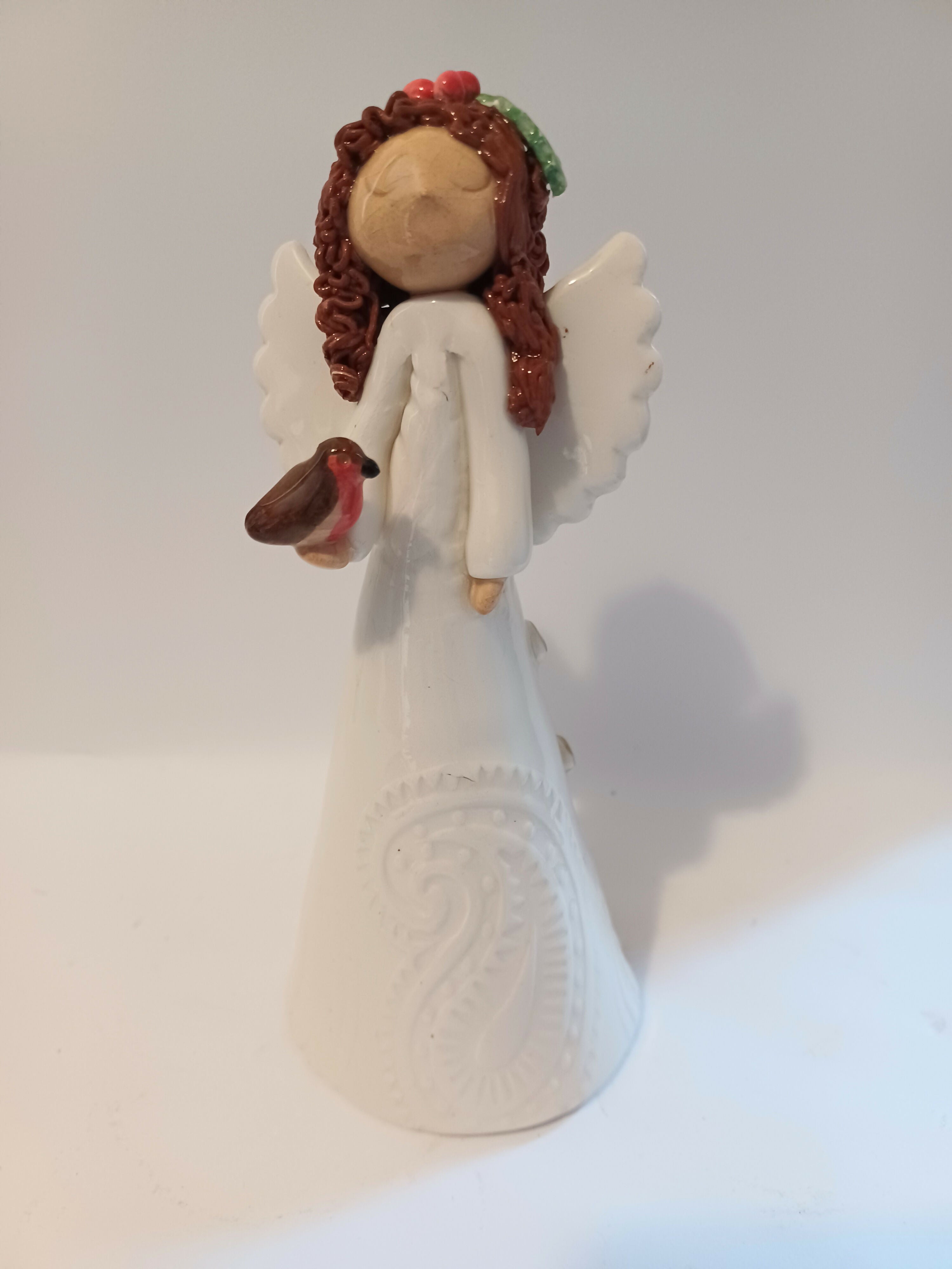 Tall Ceramic Angel or Snowman