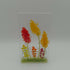 Fused Glass Flower Tealight Holder