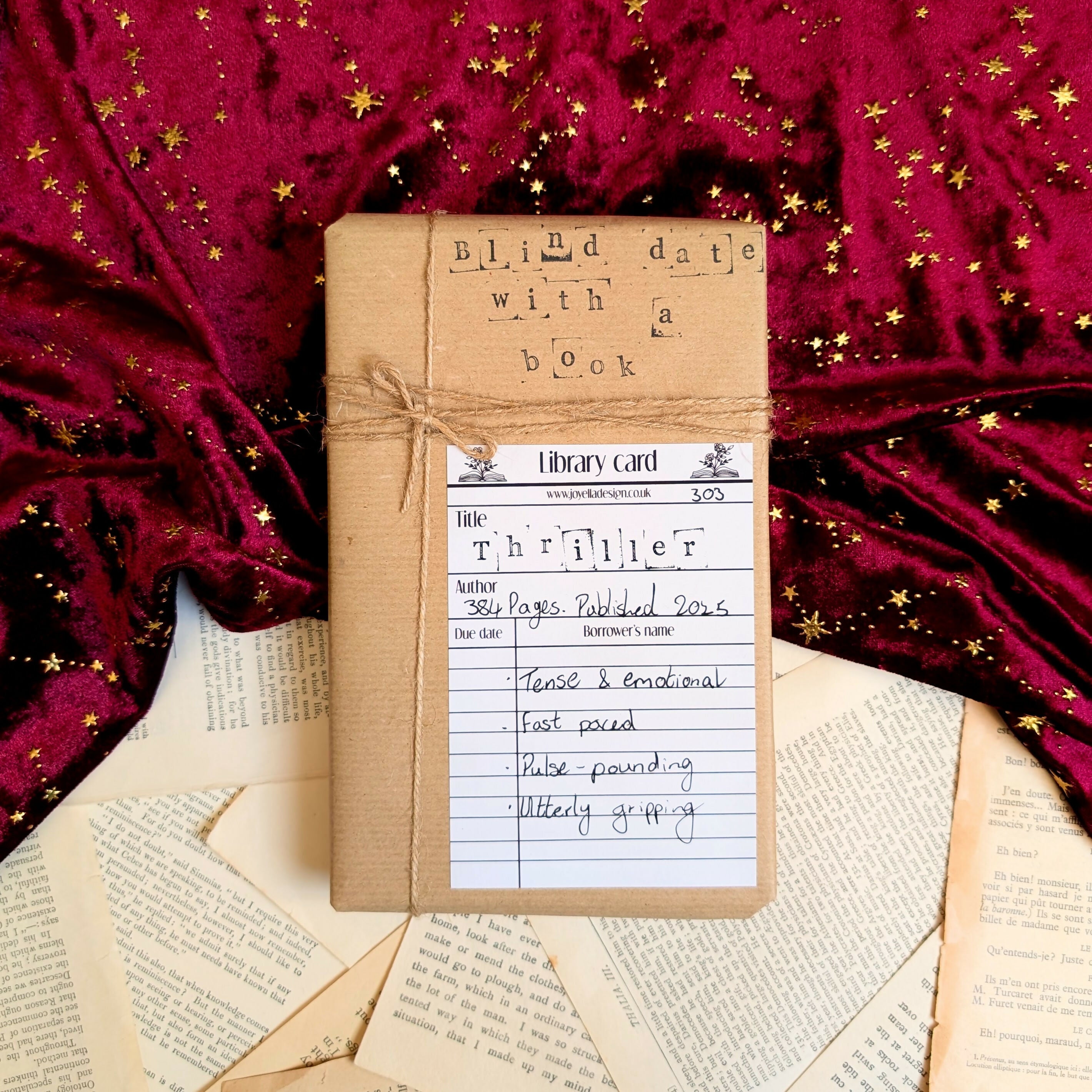 Blind Date with a book Thriller 303