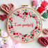 Preprinted Embroidery Pattern For Beginners - Love Yourself