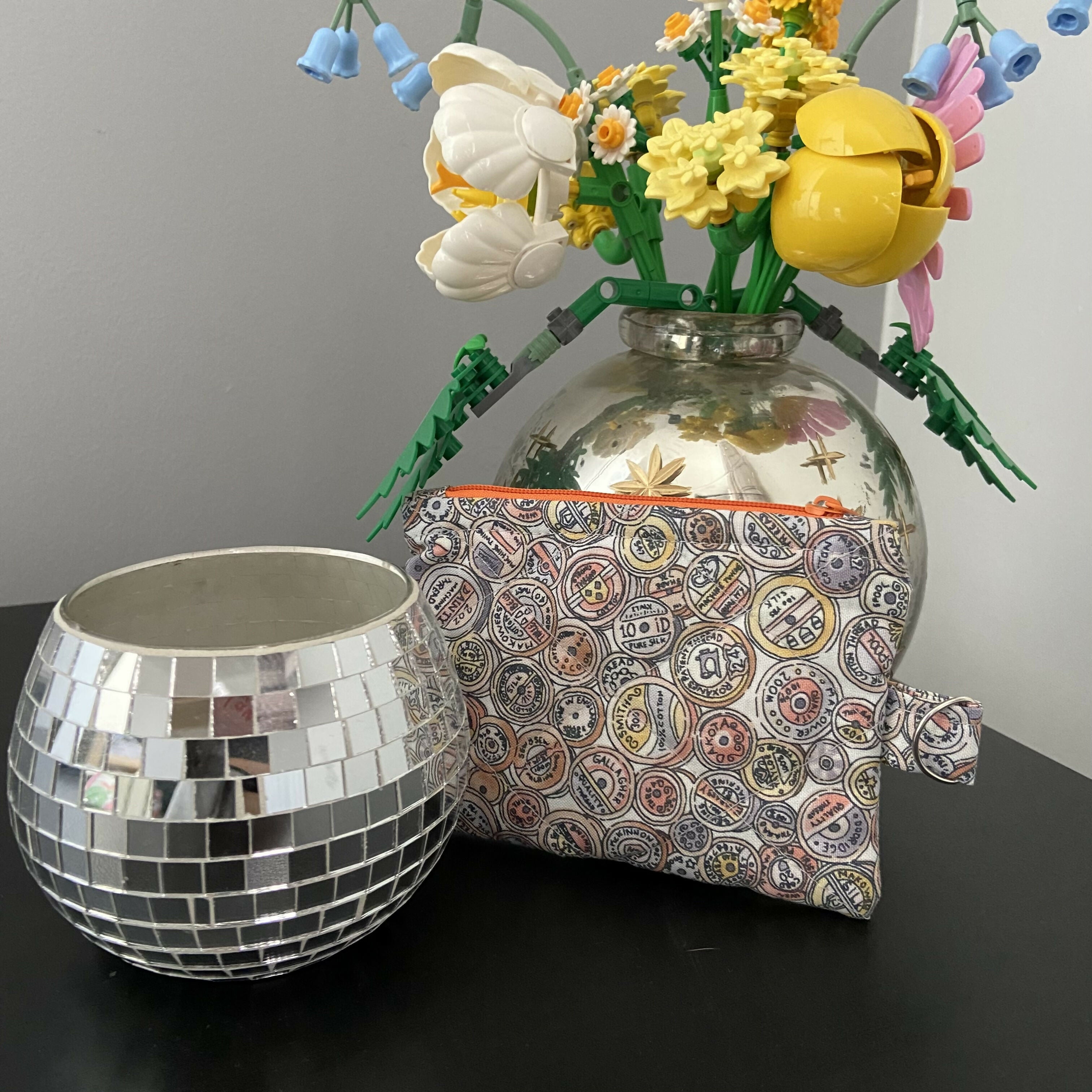 Spring Mini Zipper Pouch