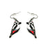 Spotted Woodpecker Dangle Earrings