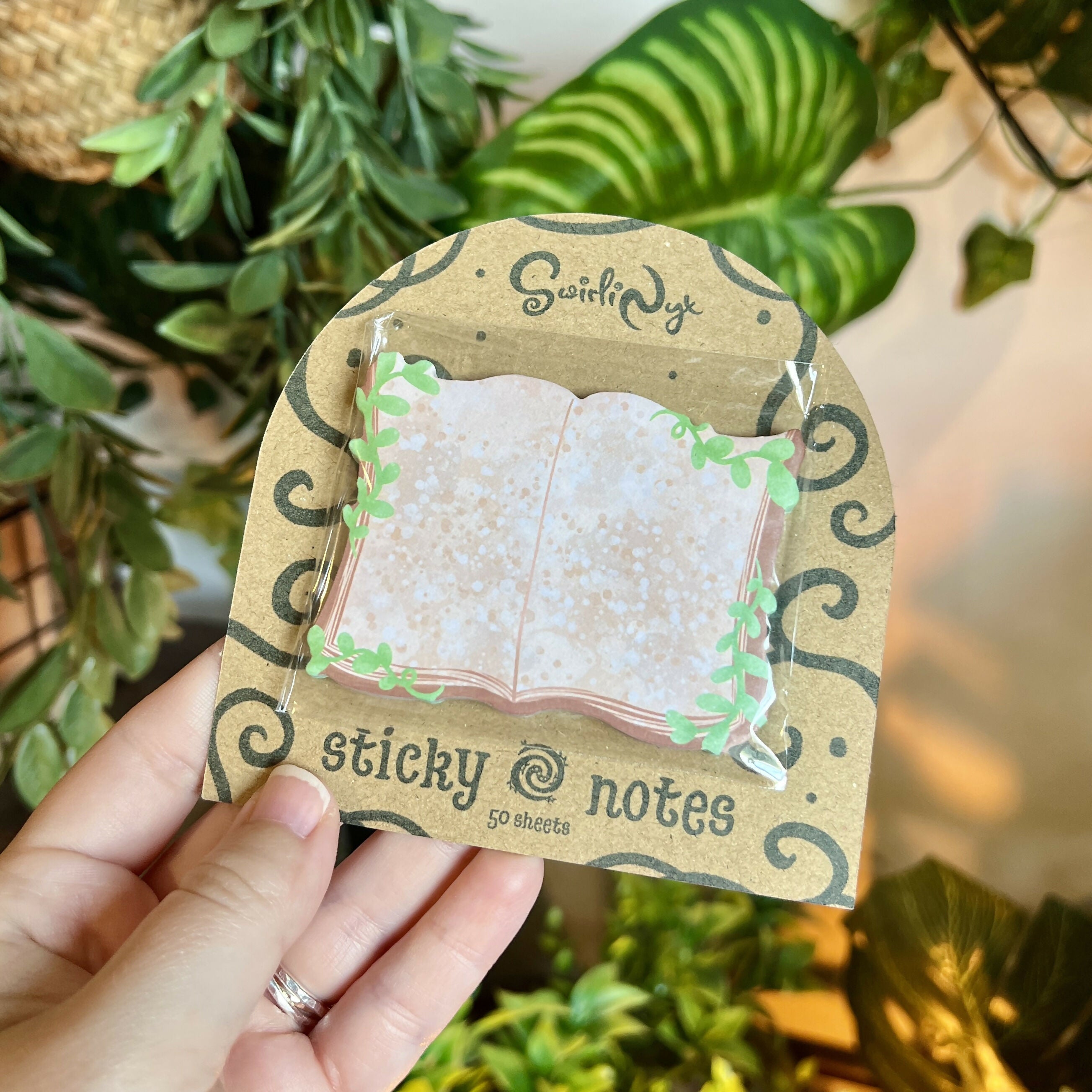 Leafy Journal Sticky Notes