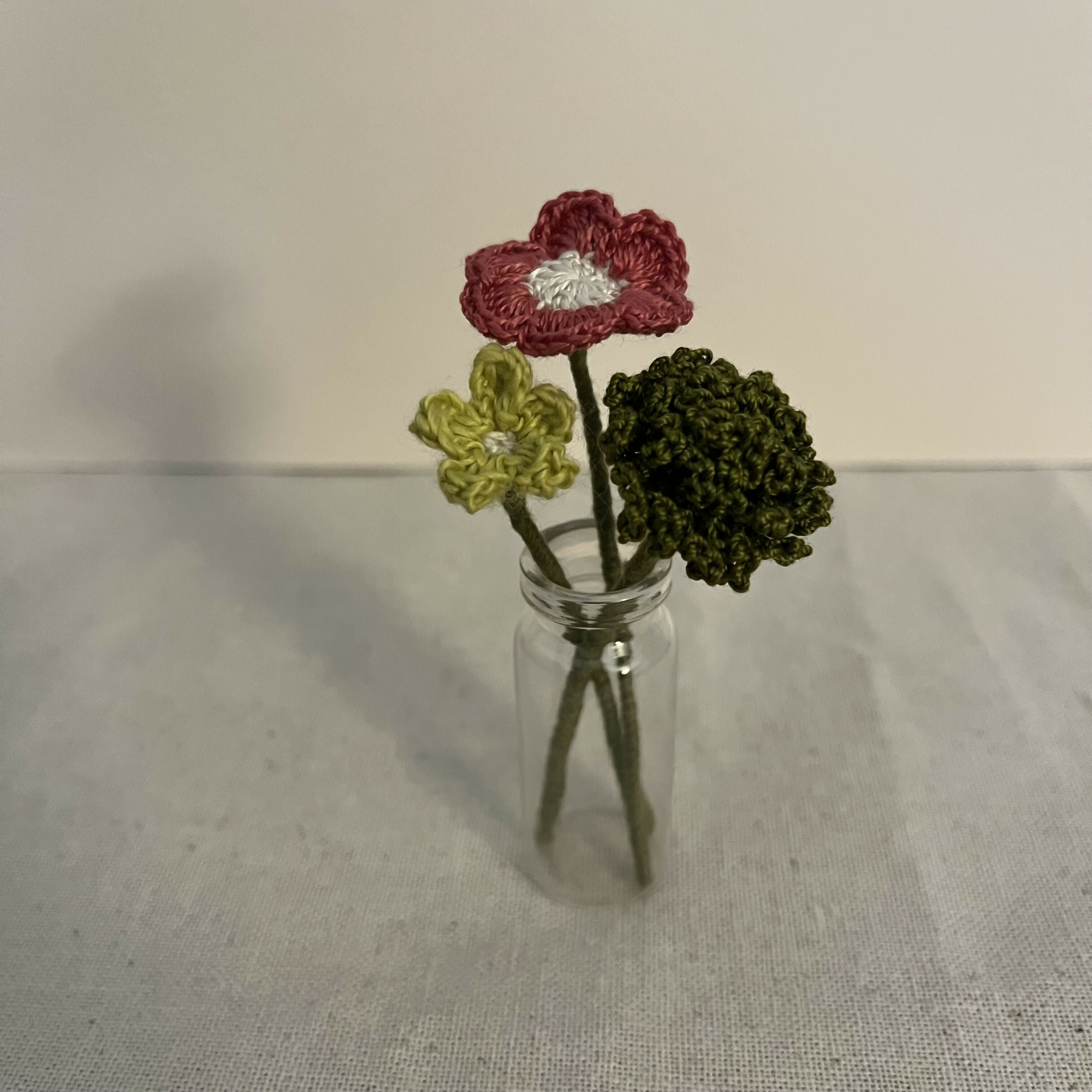 Miniature Crochet Flowers