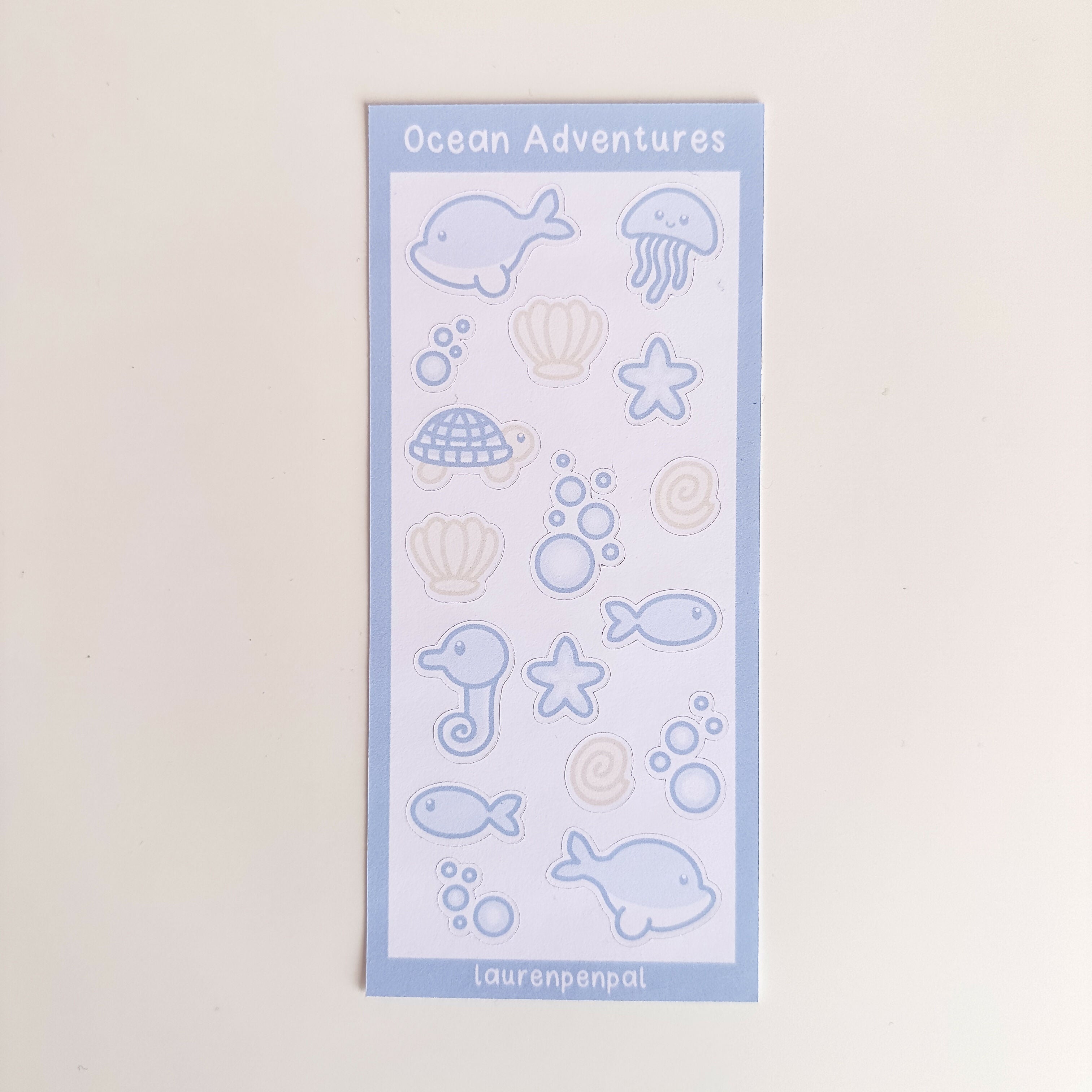 Ocean Sticker Sheet