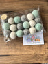Feltball Garland (18 feltballs)