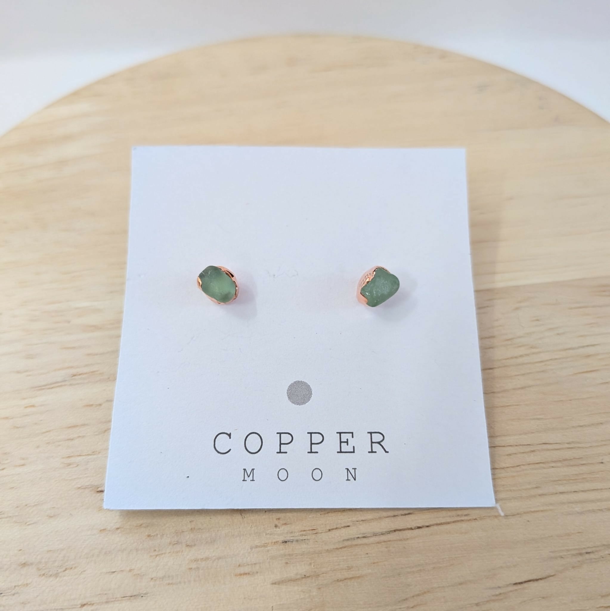 Seaglass Studs