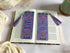 Purple Floral Bookmark