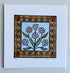 Floral Original Linocut Print