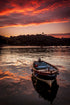 Fishguard Harbour sunset (40cm x 50cm Frame)